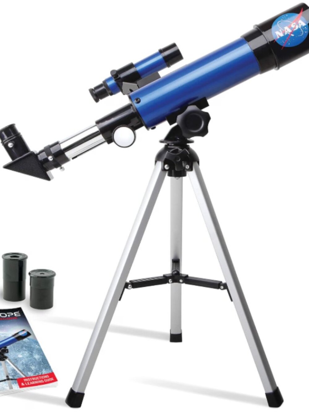 NASA Lunar Telescope for Kids – Ages 8–12 with Tripod & Finder Scope